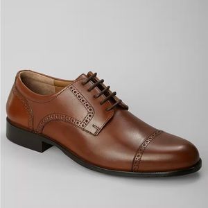 New Johnston & Murphy Harmon Cap Toe Oxfords Men’s Size: 13D Tan